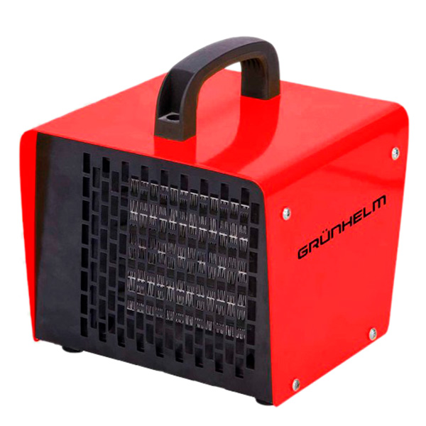 Тепловентилятор металокер. GRUNHELM РТС-2000 (2000 Вт)